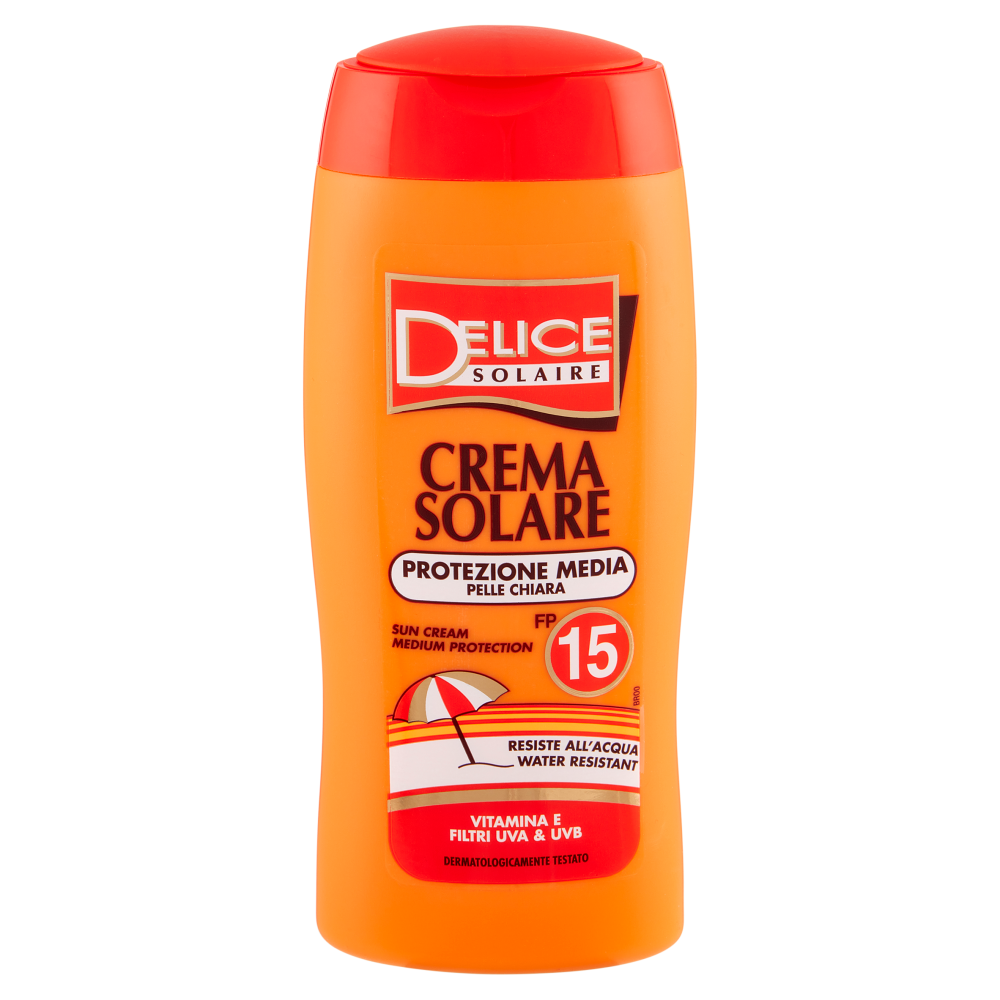 Delice Solaire Protezione Media Pelle Chara FP 15 250 ml