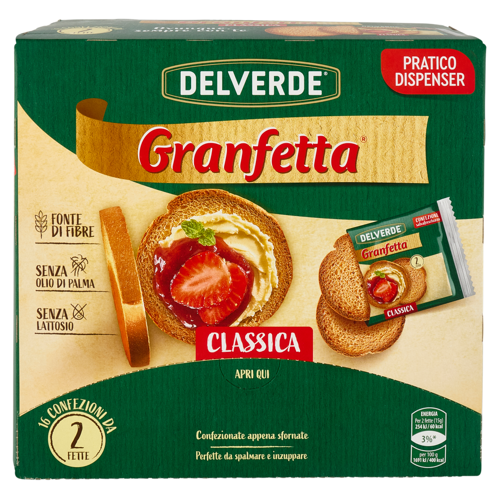 Delverde Granfetta Classica 16 x 15 g