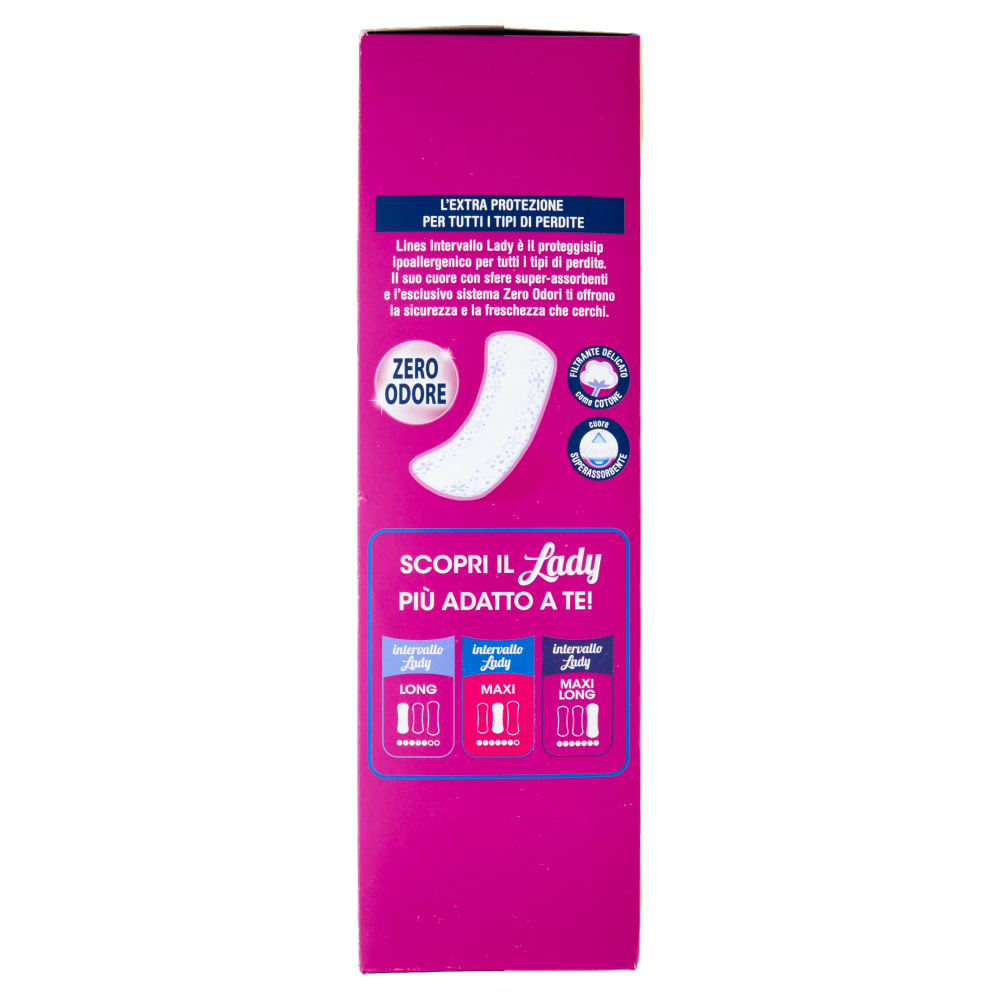 Lines intervallo Lady proteggislip Maxi Ripiegato Disteso 84 pz