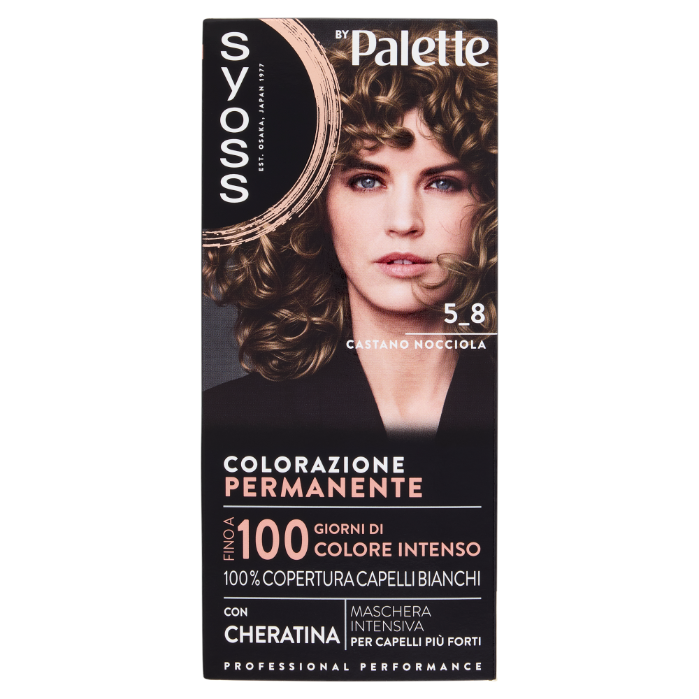 Syoss By Palette Colorazione Permanente 5_8 Castano Nocciola