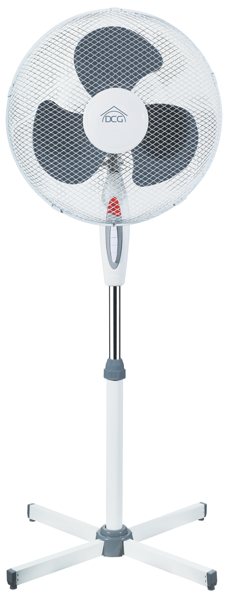 DCG Eltronic VE1625 ventilatore Nero, Bianco