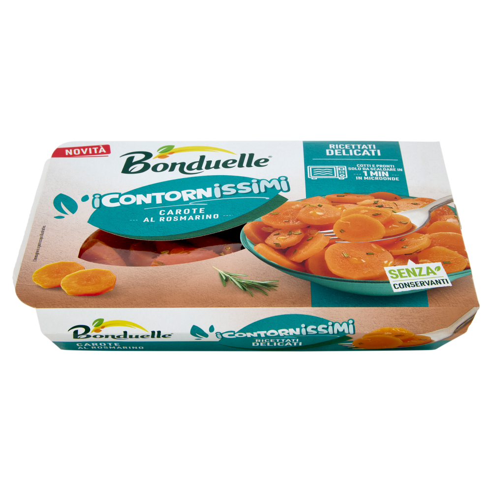 Bonduelle i Contornissimi Ricettati Delicati Carote al Rosmarino 200 g