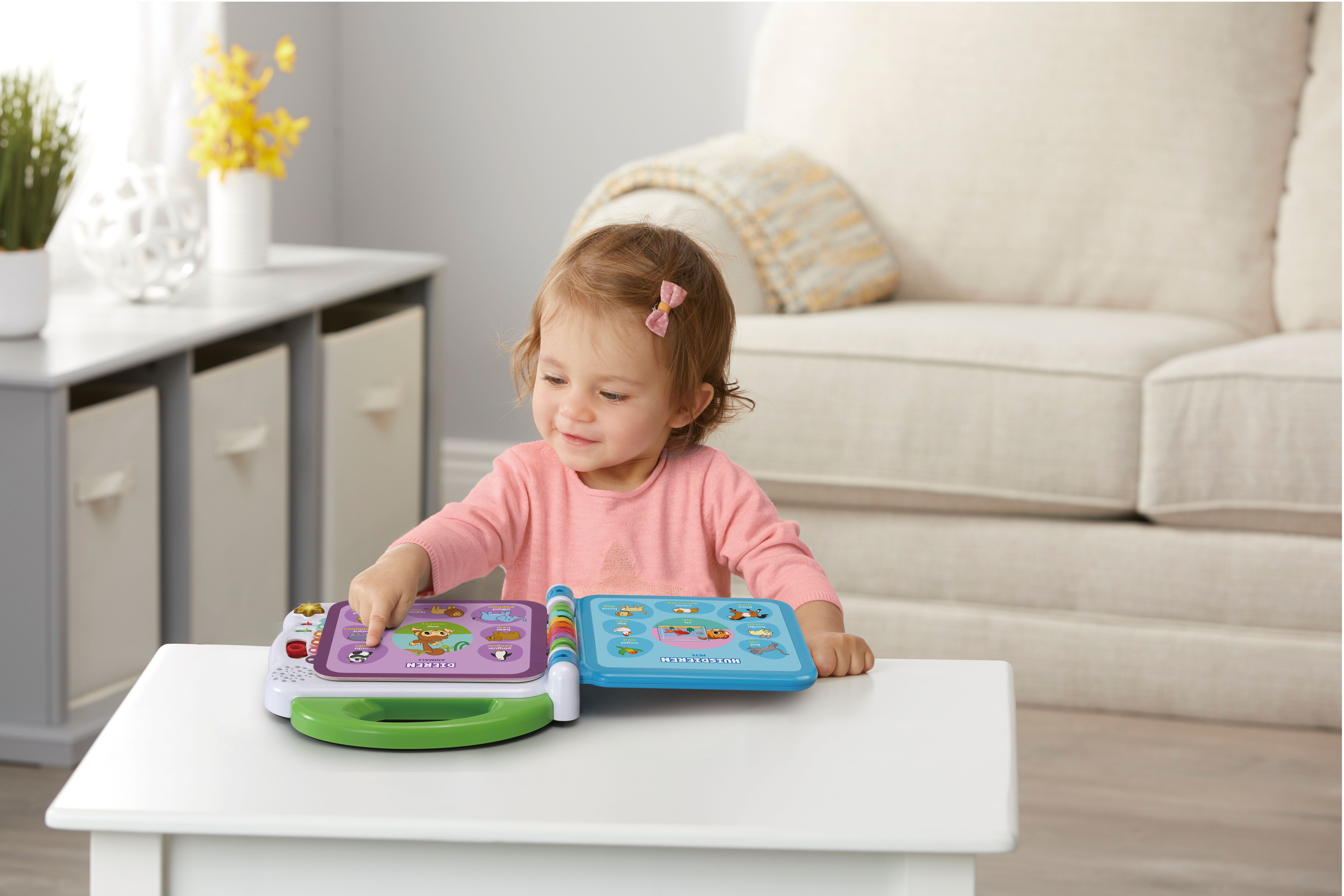 VTech Baby Il mio primo libro illustrato bilingue - Le mie prime 100 parole
