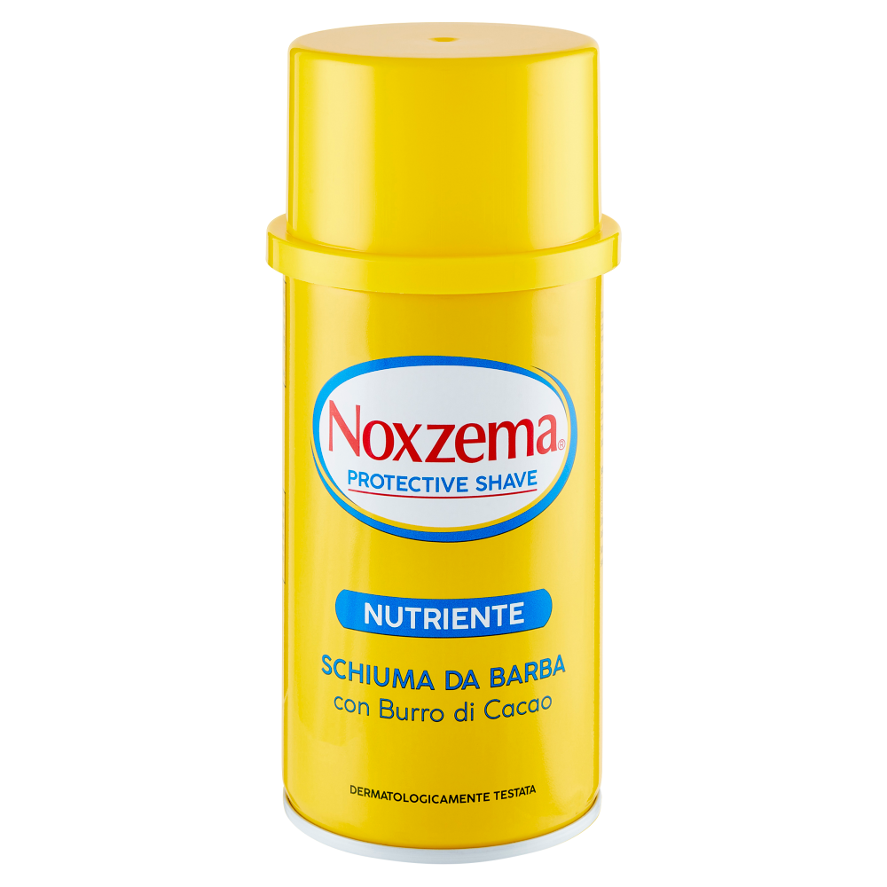 Noxzema Protective Shave Nutriente Schiuma da Barba con Burro di Cacao 300 ml