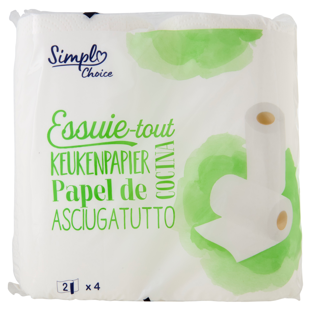 Simpl Choice Asciugatutto 4 pz