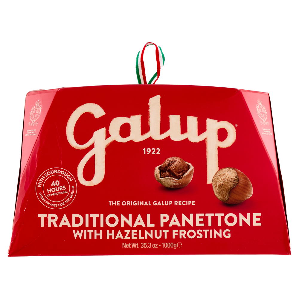 Galup il Panettone Goloso con Glassa alle Nocciole 1000 g