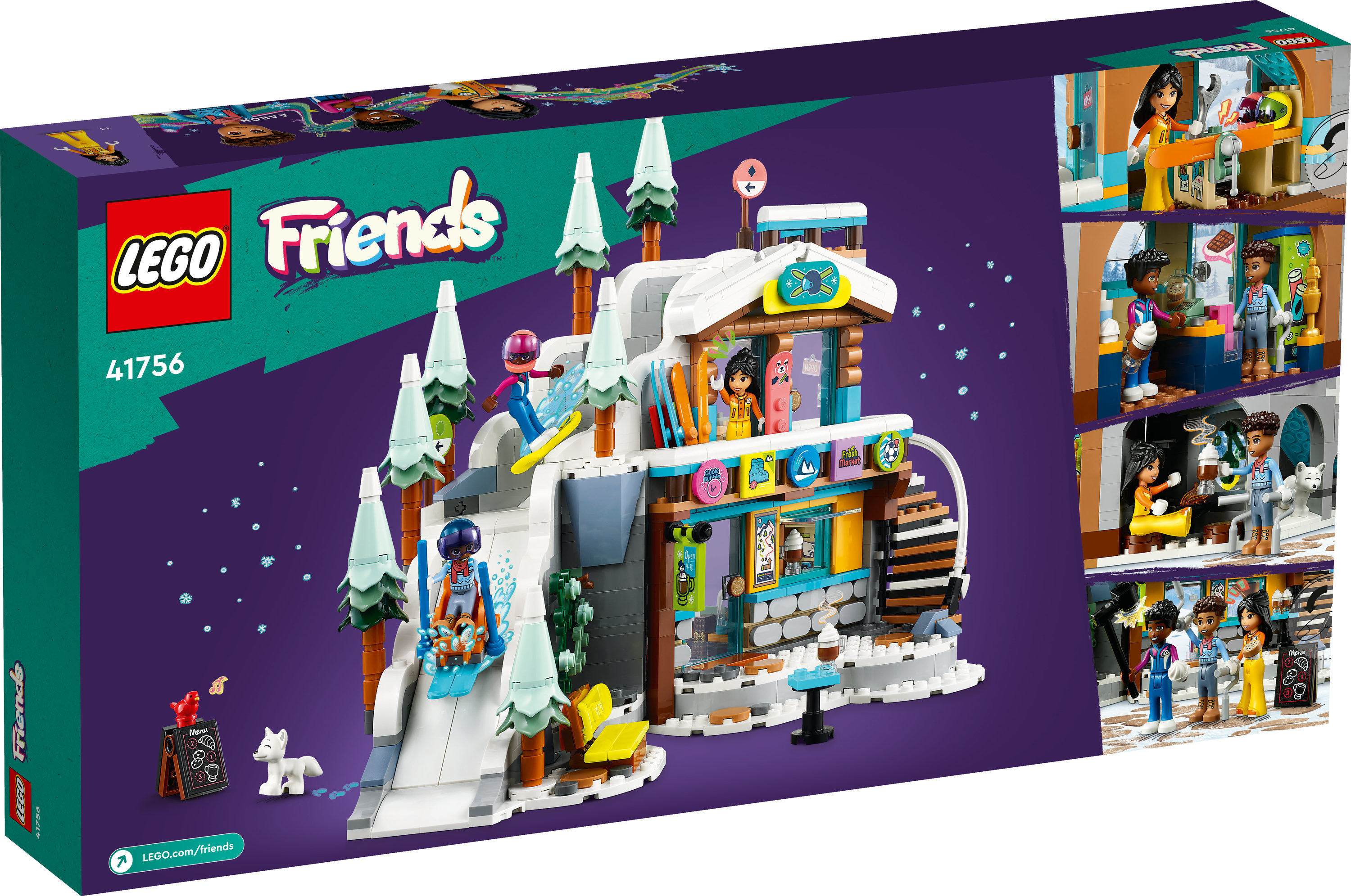 LEGO Friends Pista da sci e baita