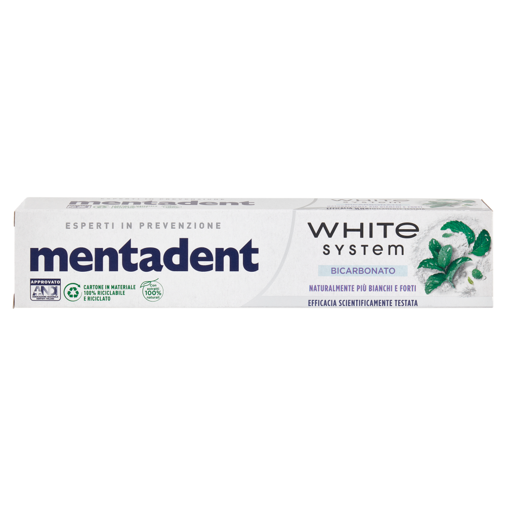 Mentadent White system Bicarbonato 75 ml