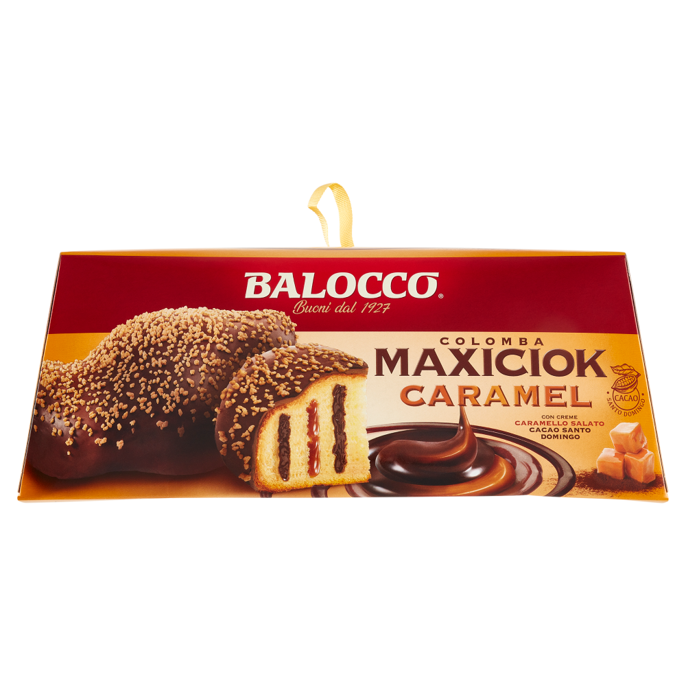 Balocco Colomba Maxiciok Caramel 750 g