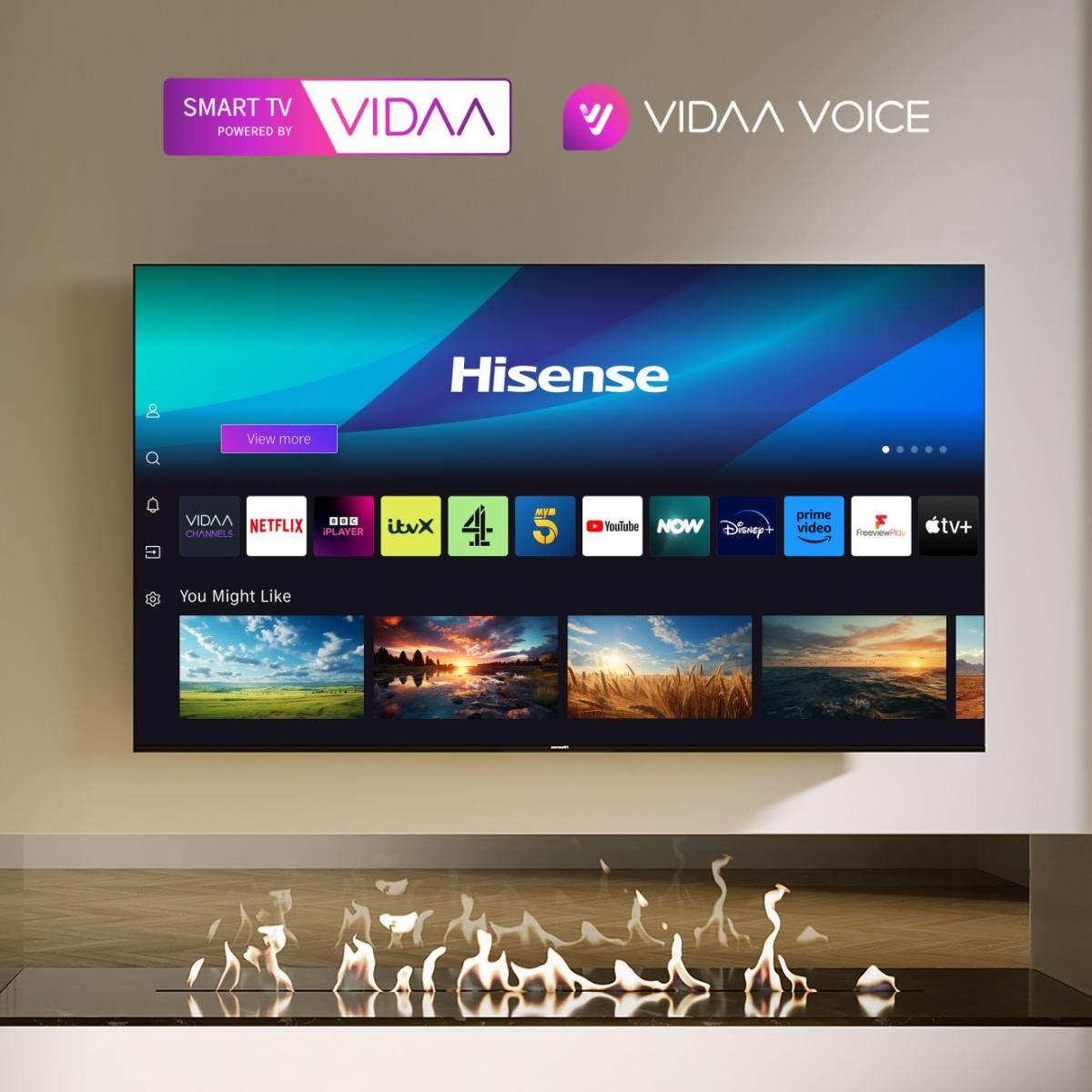 Hisense Smart TV 55" 4K 55A6N