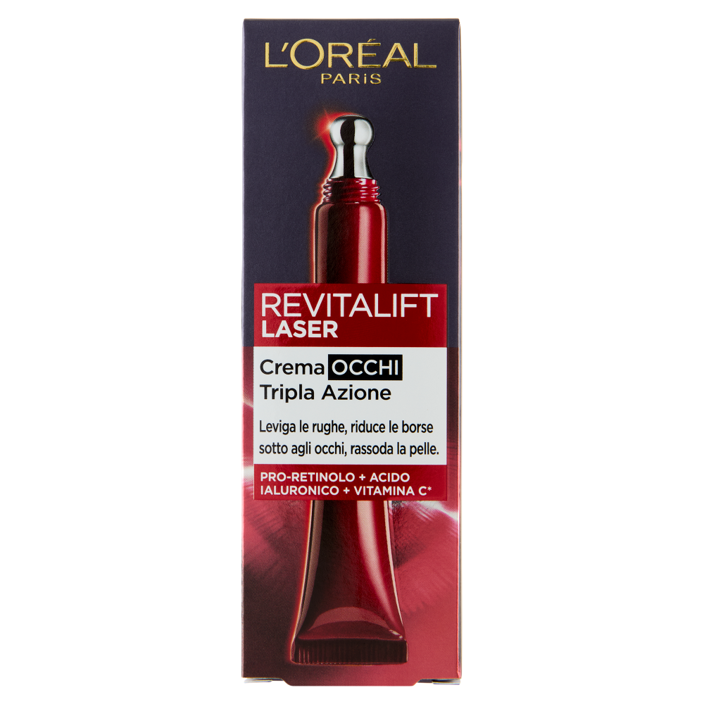L'Oréal Paris Revitalift Laser Crema Occhi Tripla Azione 15 ml