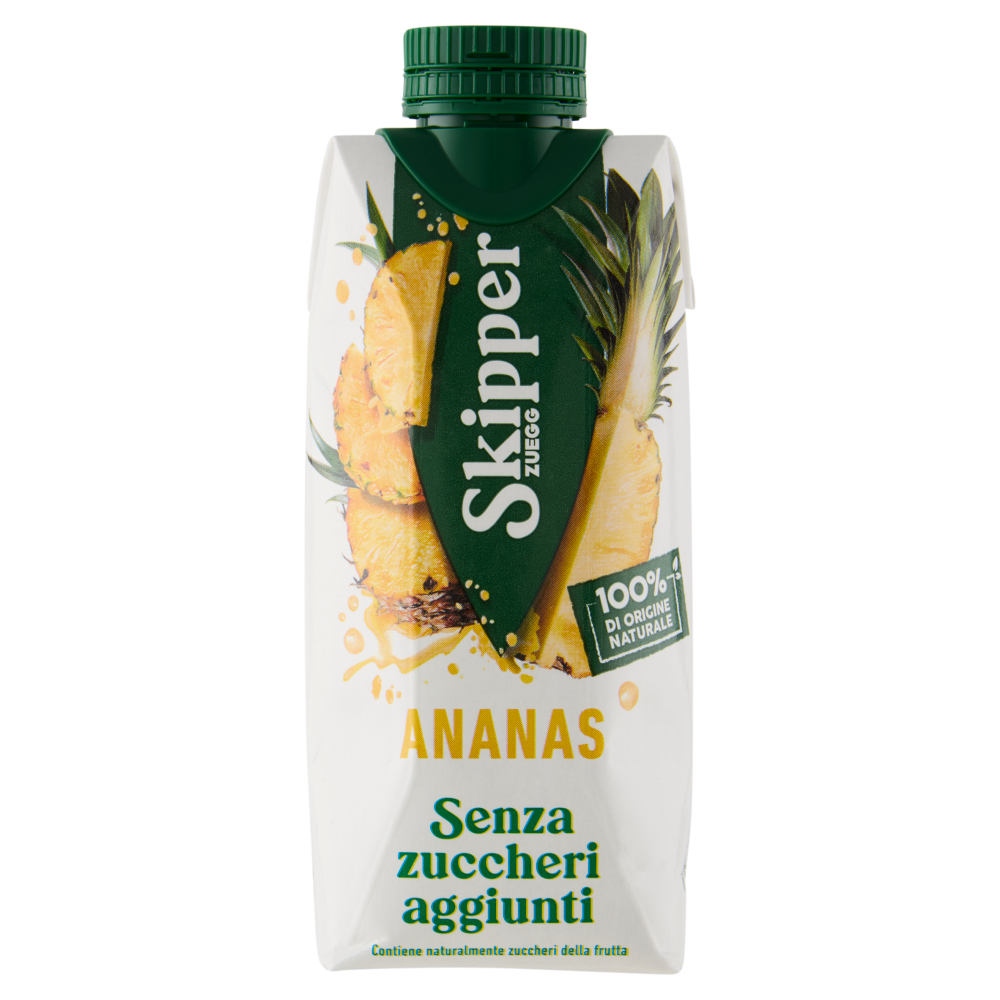 Zuegg Skipper Ananas Senza zuccheri aggiunti 330 ml