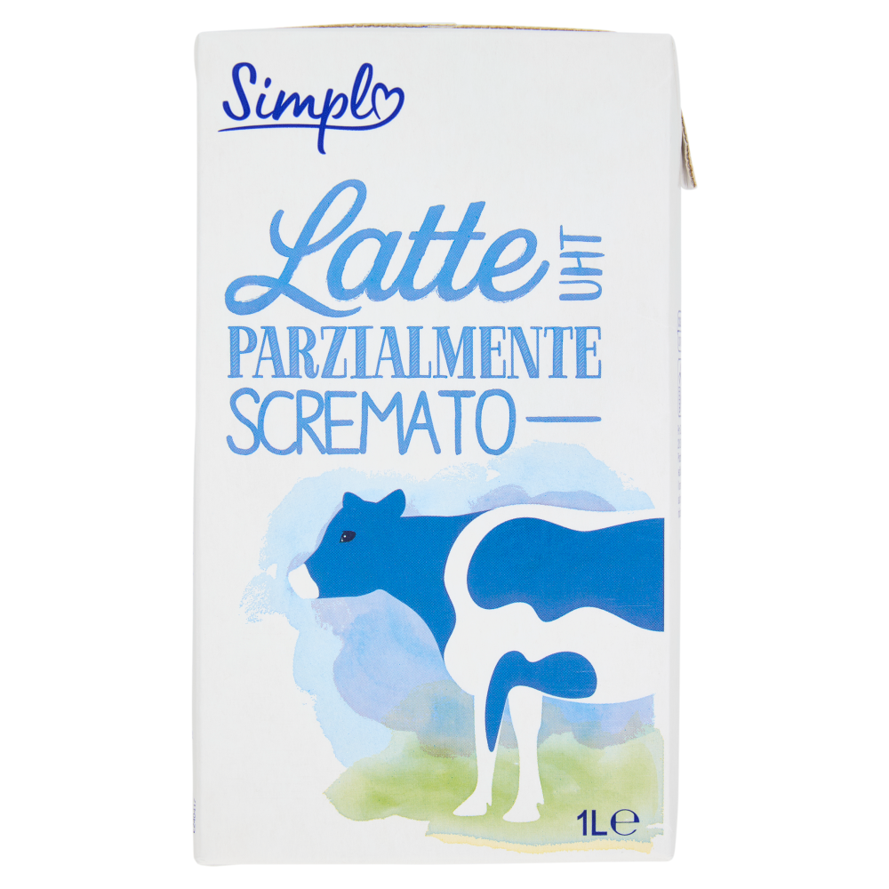 Simpl Latte Parzialmente Scremato UHT 1 L