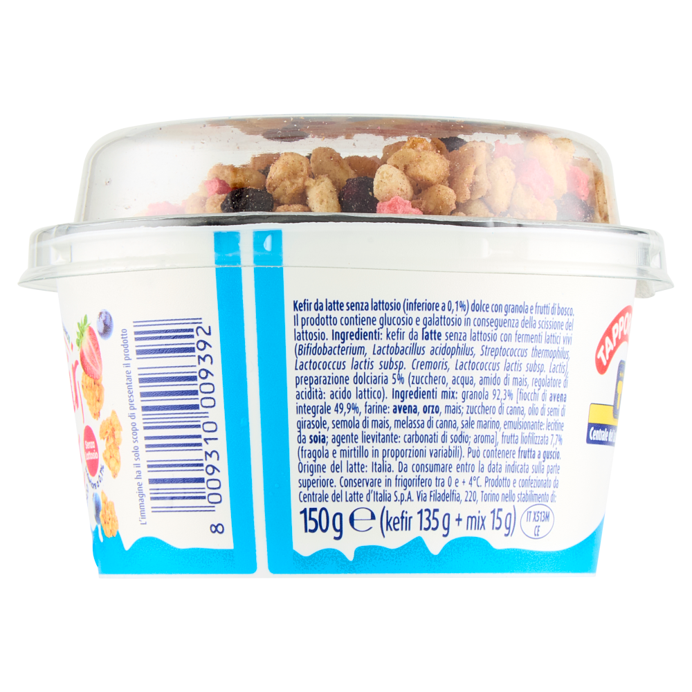 Tapporosso Kefir mix con Granola e Frutti di Bosco 150 g