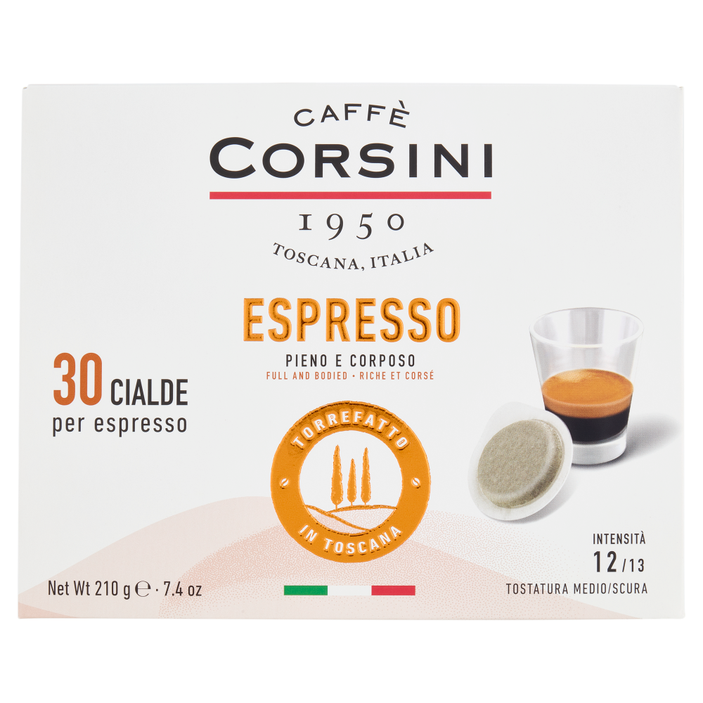 Caffè Corsini Espresso 30 Cialde 210 g