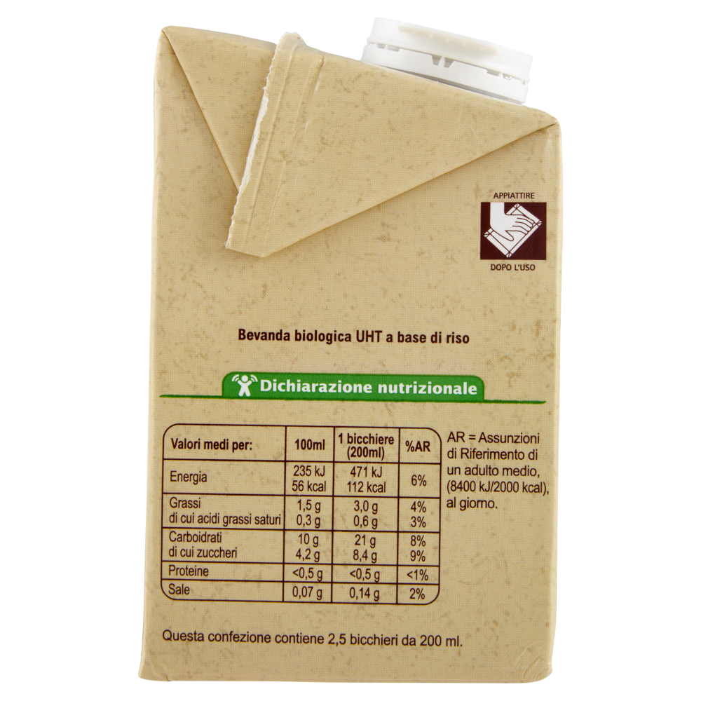 Carrefour Bio Drink Riso 500 ml