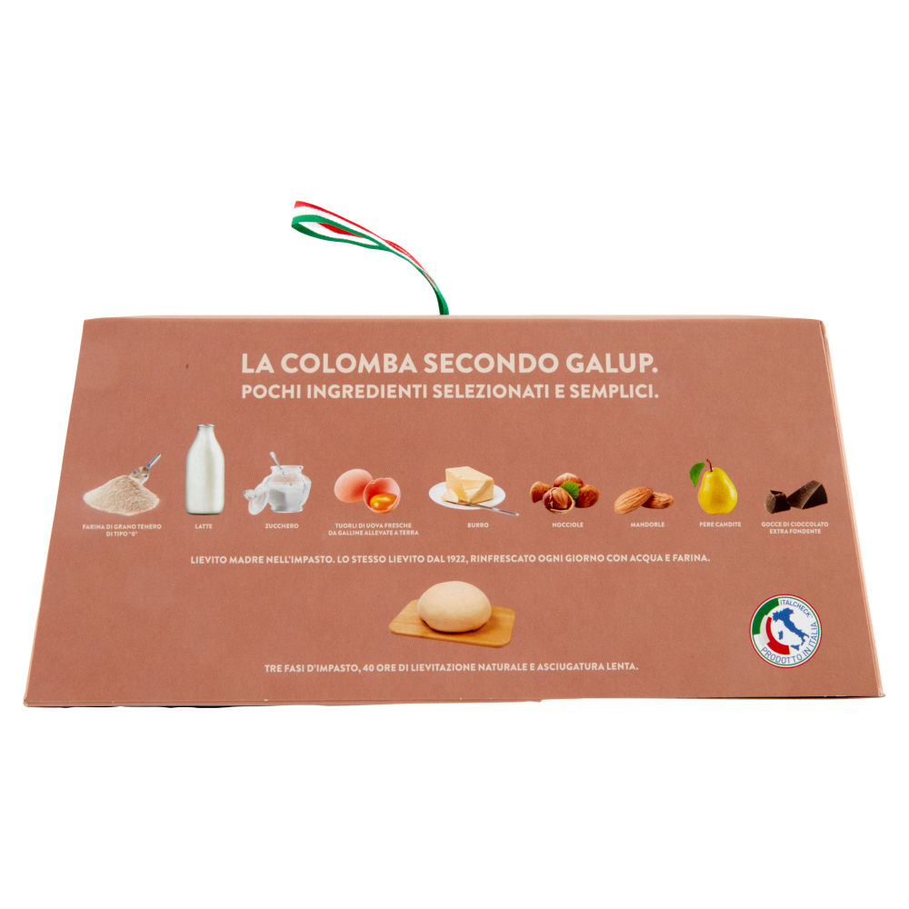Galup la Colomba Pere e Cioccolato con Glassa alle Nocciole 750 g