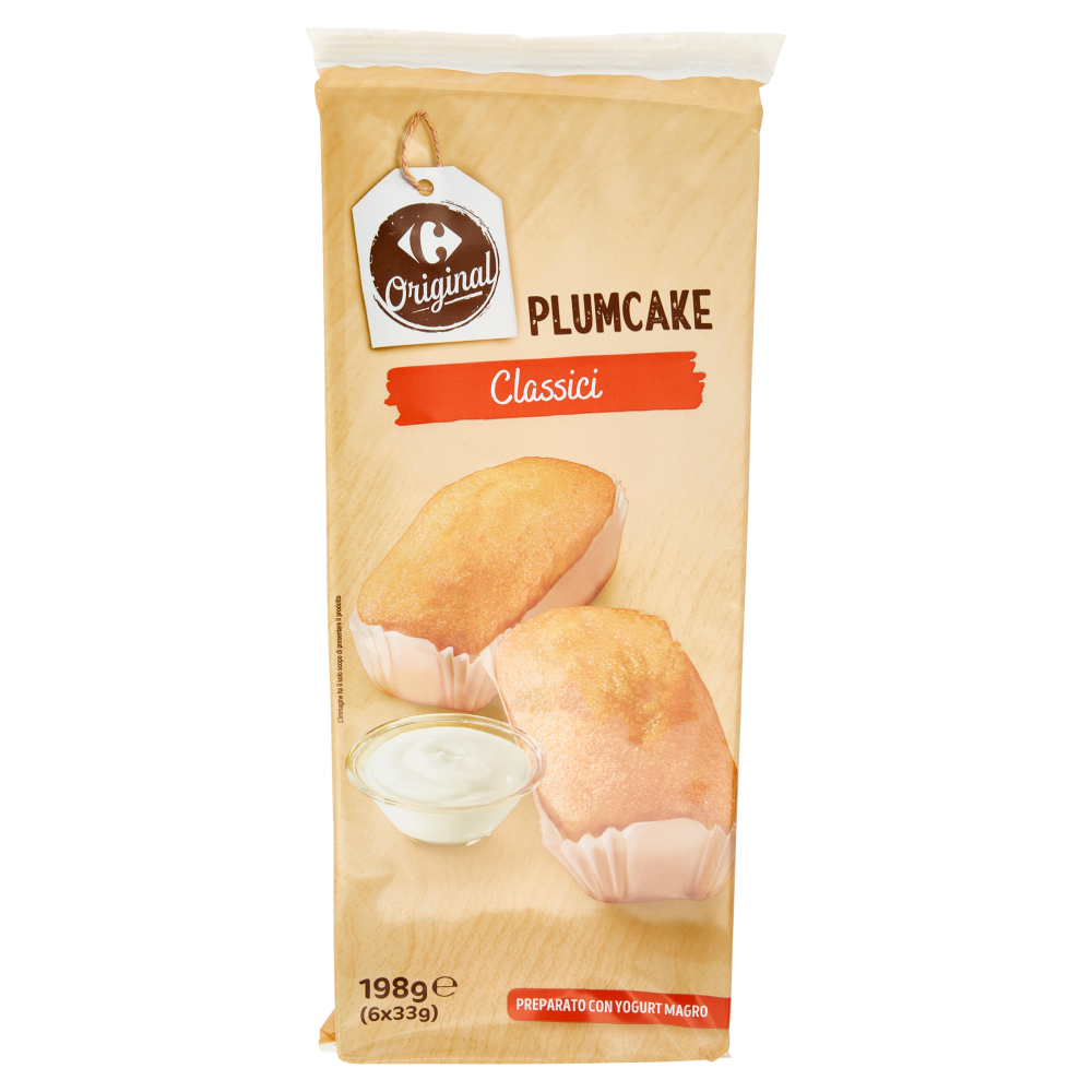 Carrefour Original Plumcake Classici 6 x 33 g