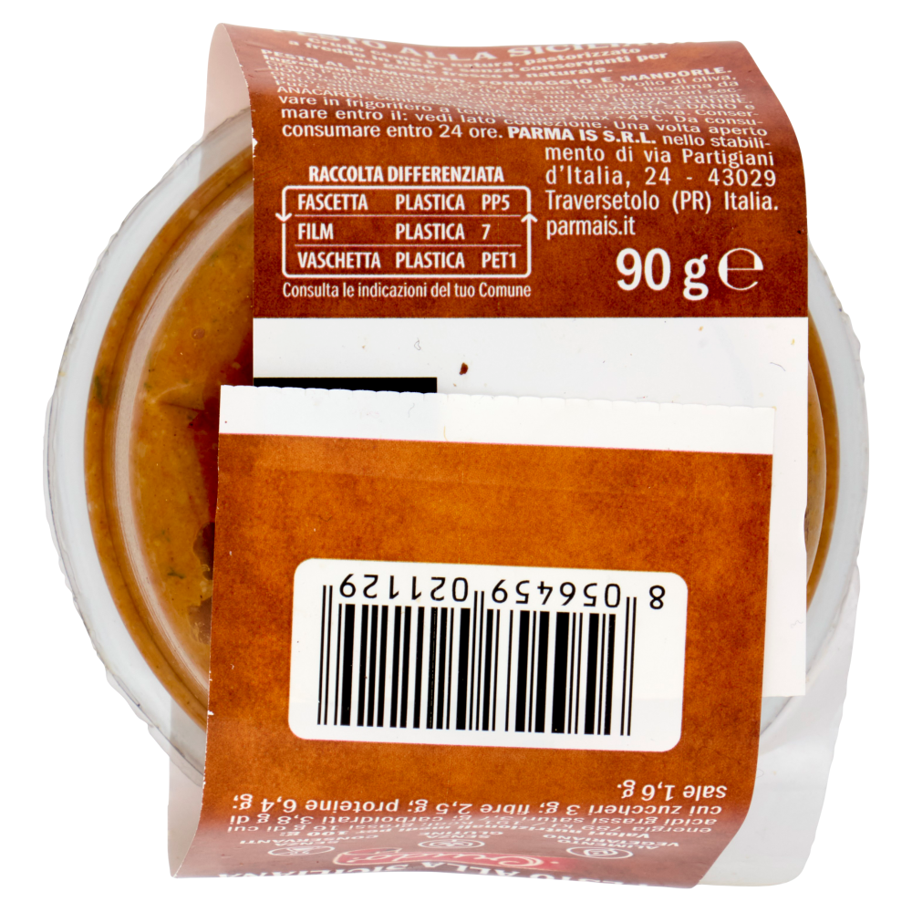Parma Is Pesto alla Siciliana Formaggio e Mandorle 90 g