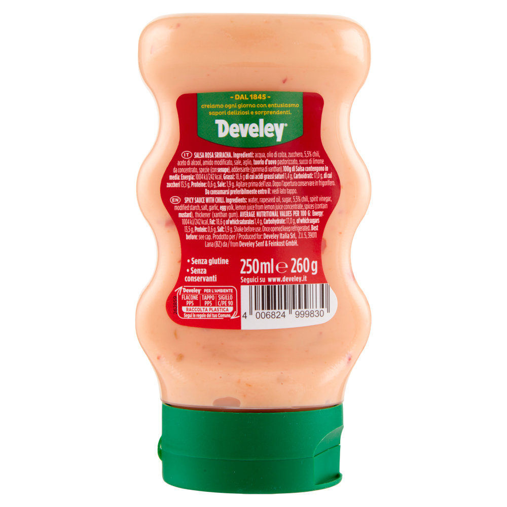 Develey Salsa Rosa Sriracha 250 ml