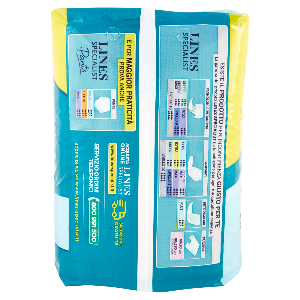 Lines Specialist Unisex Rettangolari Plus 22+2 pz