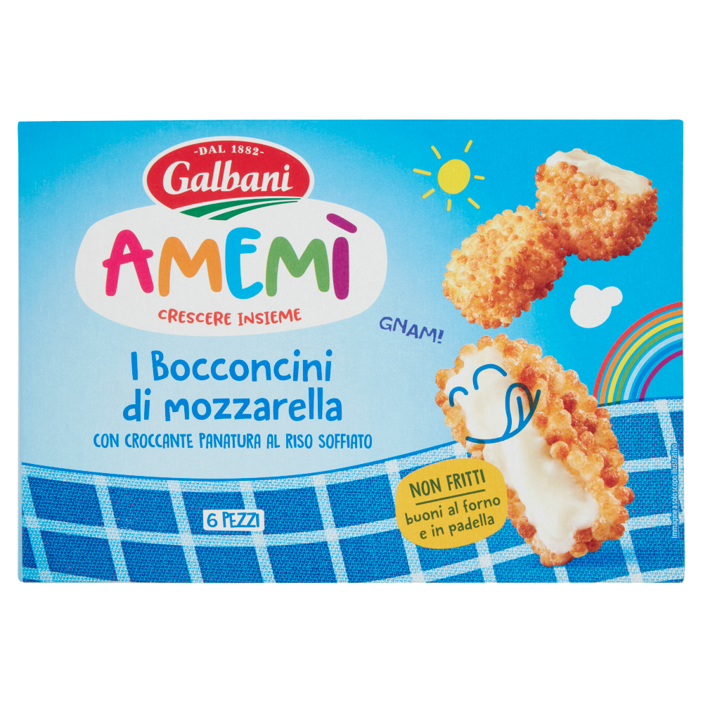 Galbani Amem&igrave; i Bocconcini di mozzarella 6 x 25 g