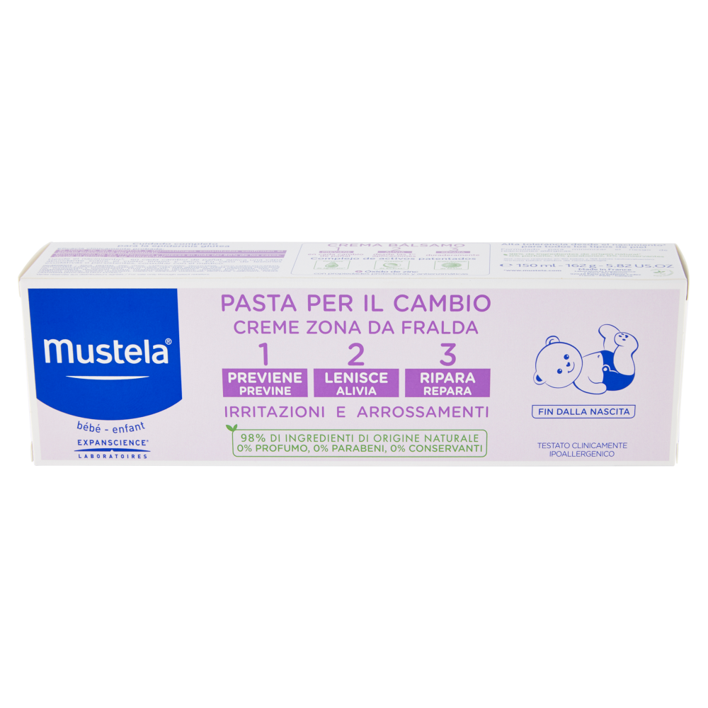 Mustela bébé Pasta per il Cambio 150 ml