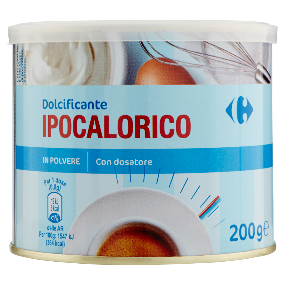 Carrefour Dolcificante Ipocalorico in Polvere 200 g