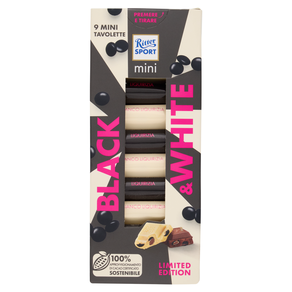 Ritter Sport mini Black & White 9 x 16,67 g