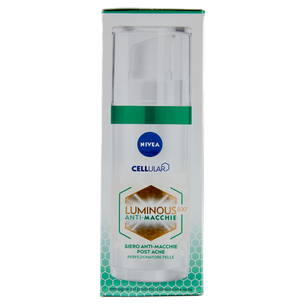 Nivea Cellular Luminous630 Anti-Macchie Siero Anti-Macchie Post Acne Perfezionatore Pelle 30 ml