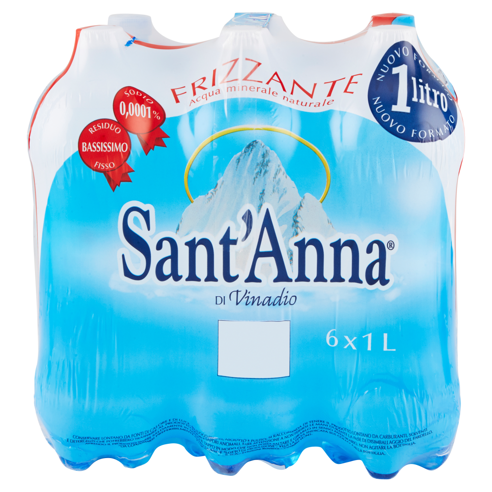Sant'Anna Frizzante di Vinadio 6 x 1 L