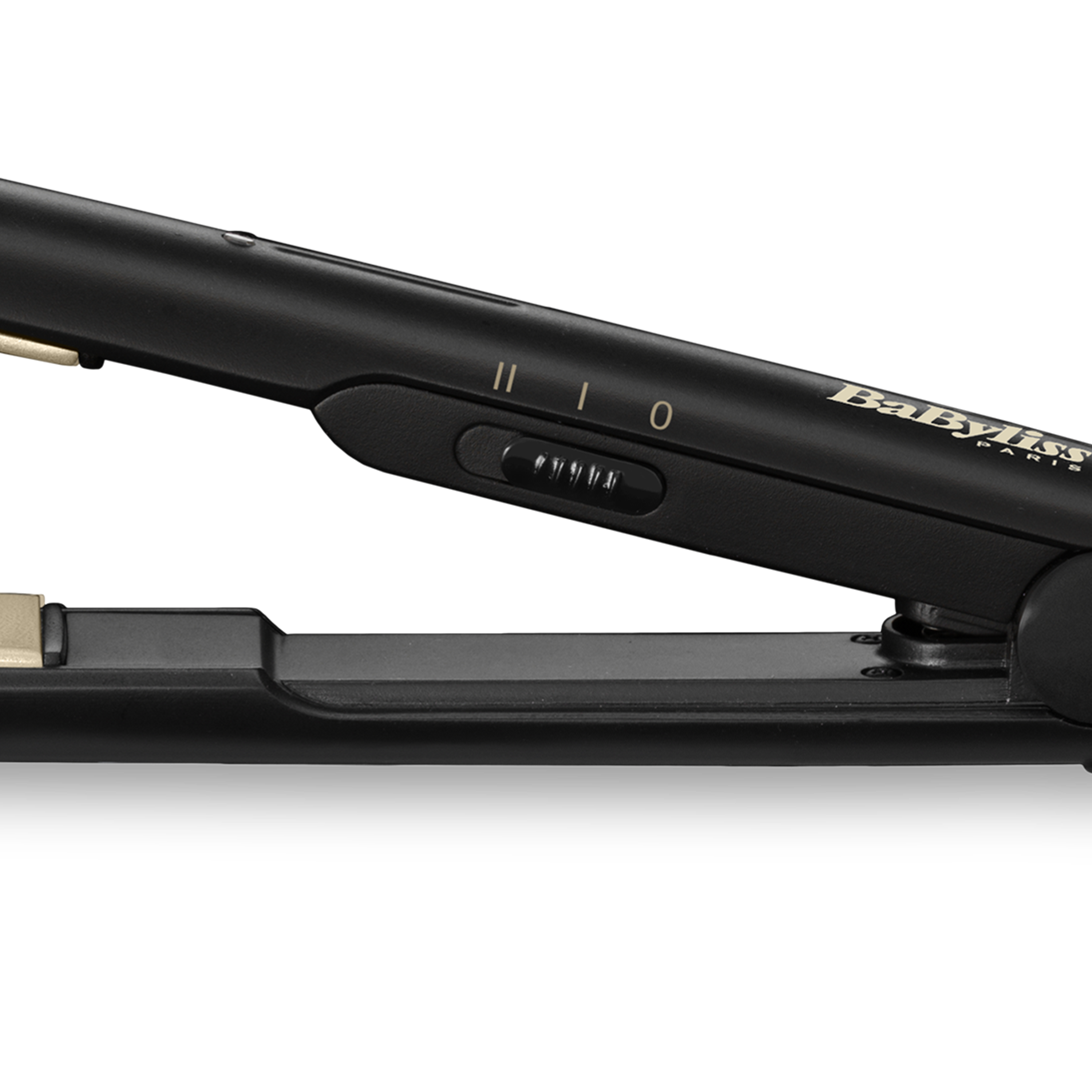 BaByliss Ceramic Straight 230 Piastra per capelli Caldo Nero 40 W 2 m