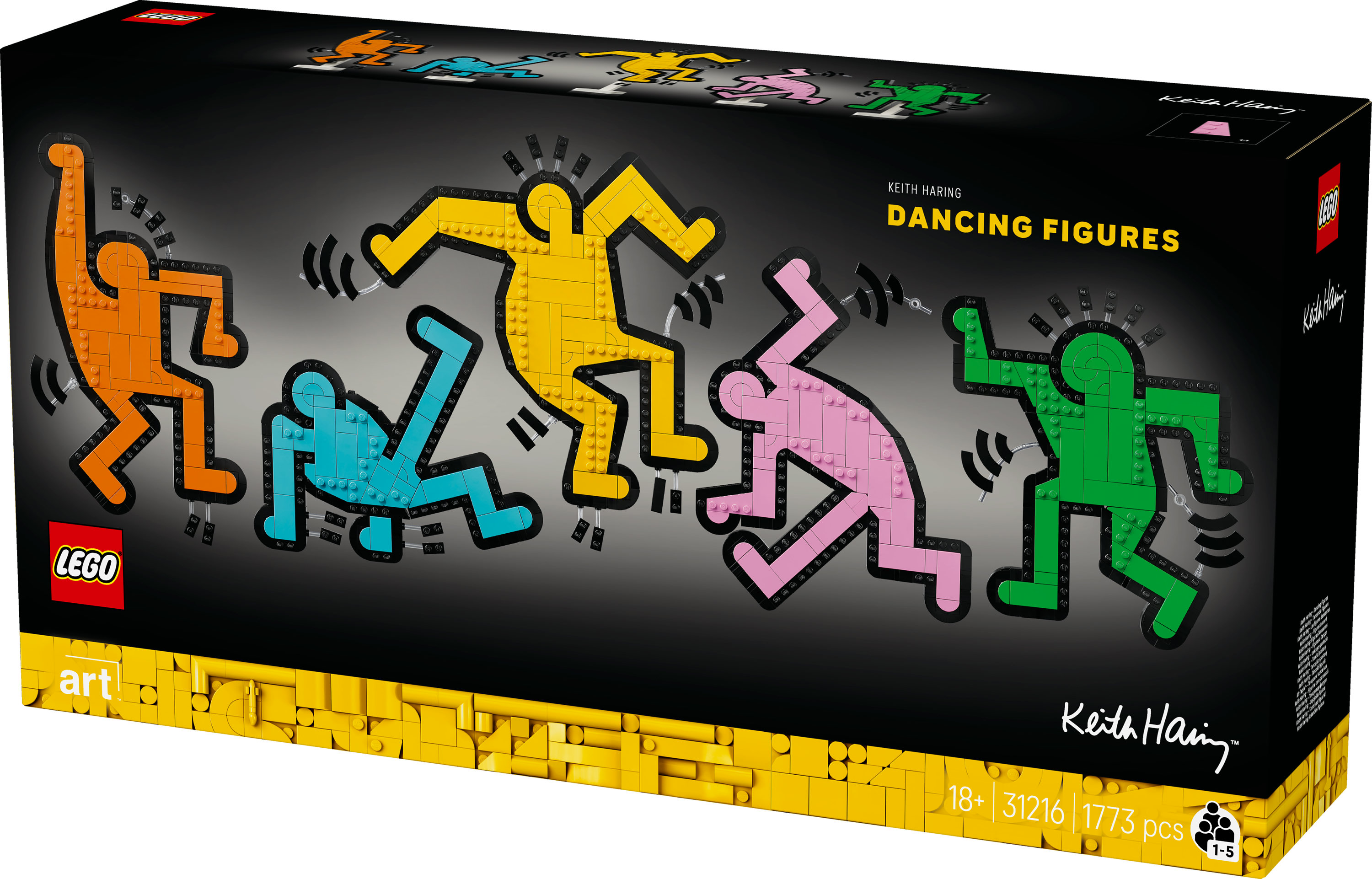 LEGO ART Keith Haring &ndash; Figure danzanti