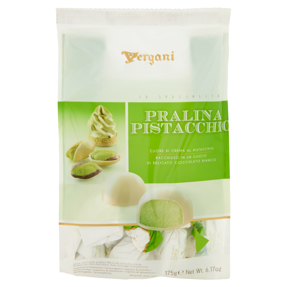 Vergani Le Specialità Pralina Piastacchio 175 g