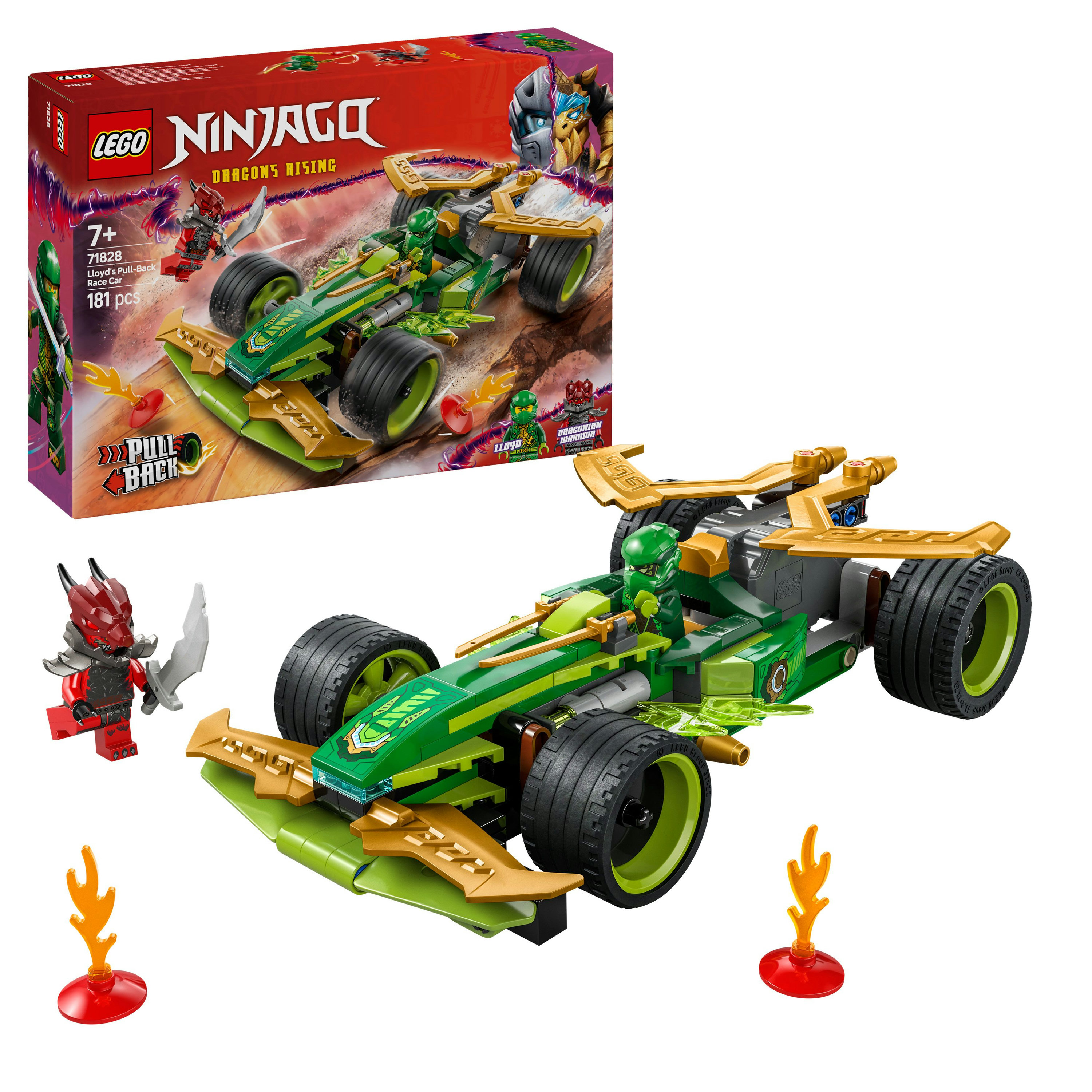 LEGO NINJAGO Racer pull-back di Lloyd
