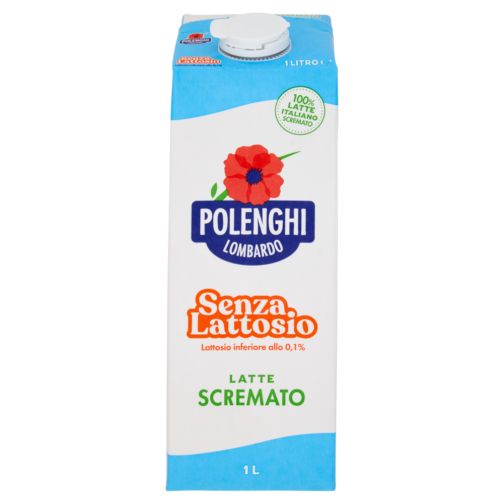 Polenghi Lombardo Senza Lattosio Latte Scremato 1 L