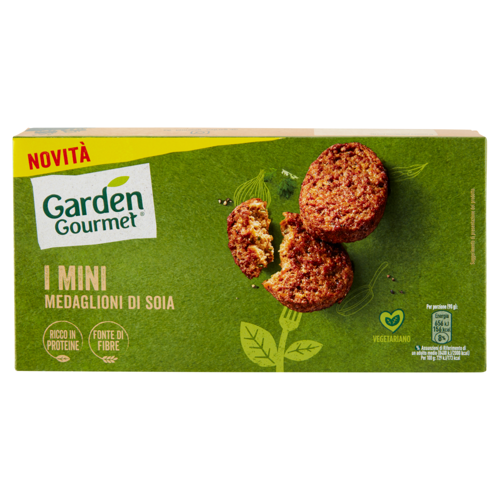 GARDEN GOURMET I Mini Medaglioni di soia Vegetariani Surgelati 180 g
