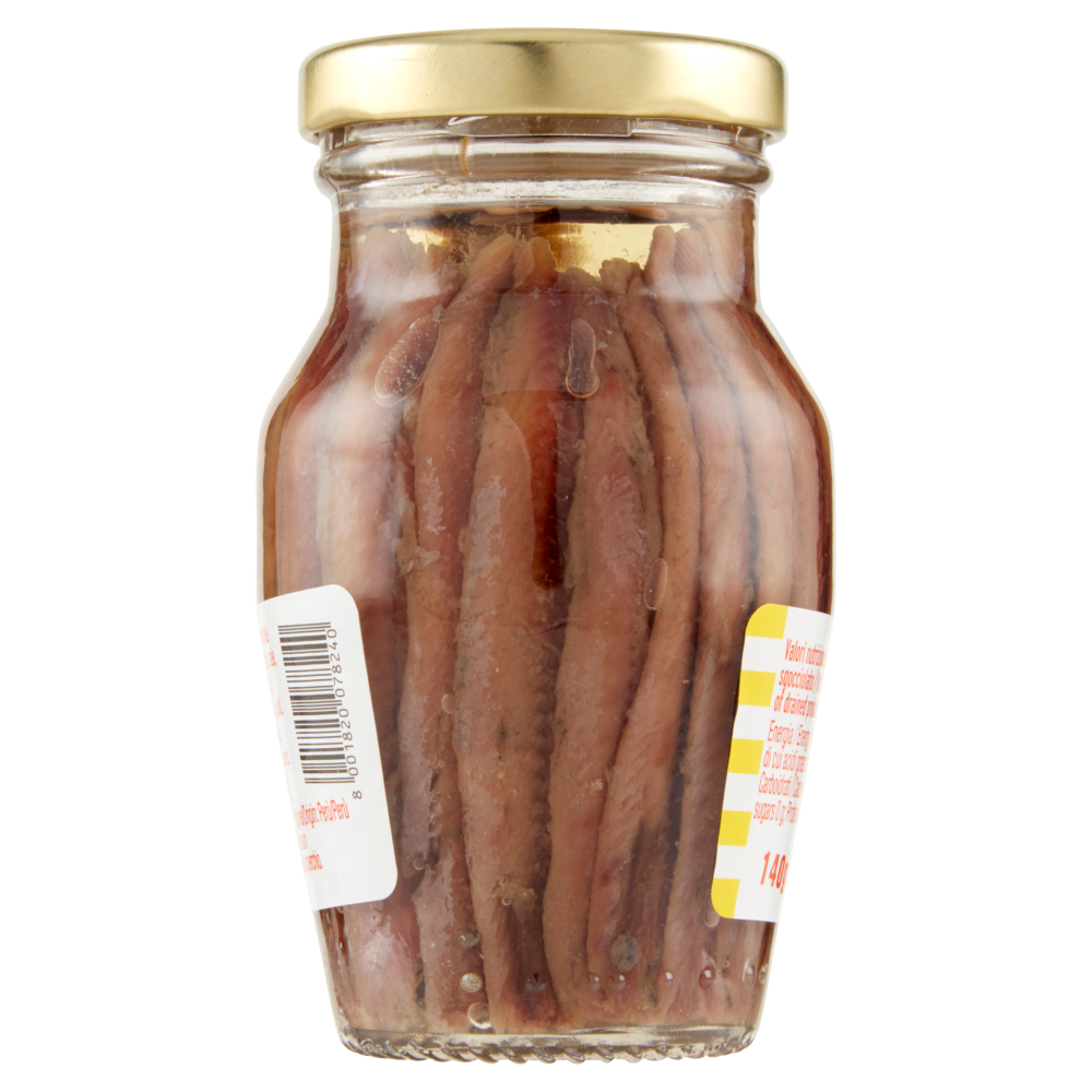 Capri Filetti di Acciughe all'Olio di Girasole 140 g