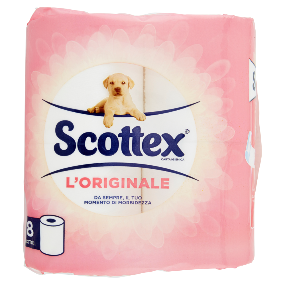 Scottex L Originale 8 Rotoli Carrefour