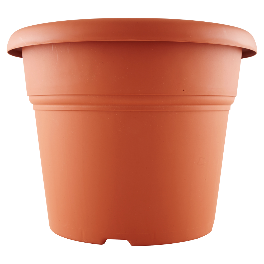 Plastecnic Unica Vaso Cilindro cm 30 lt. 9,8, colore: Terracotta Light