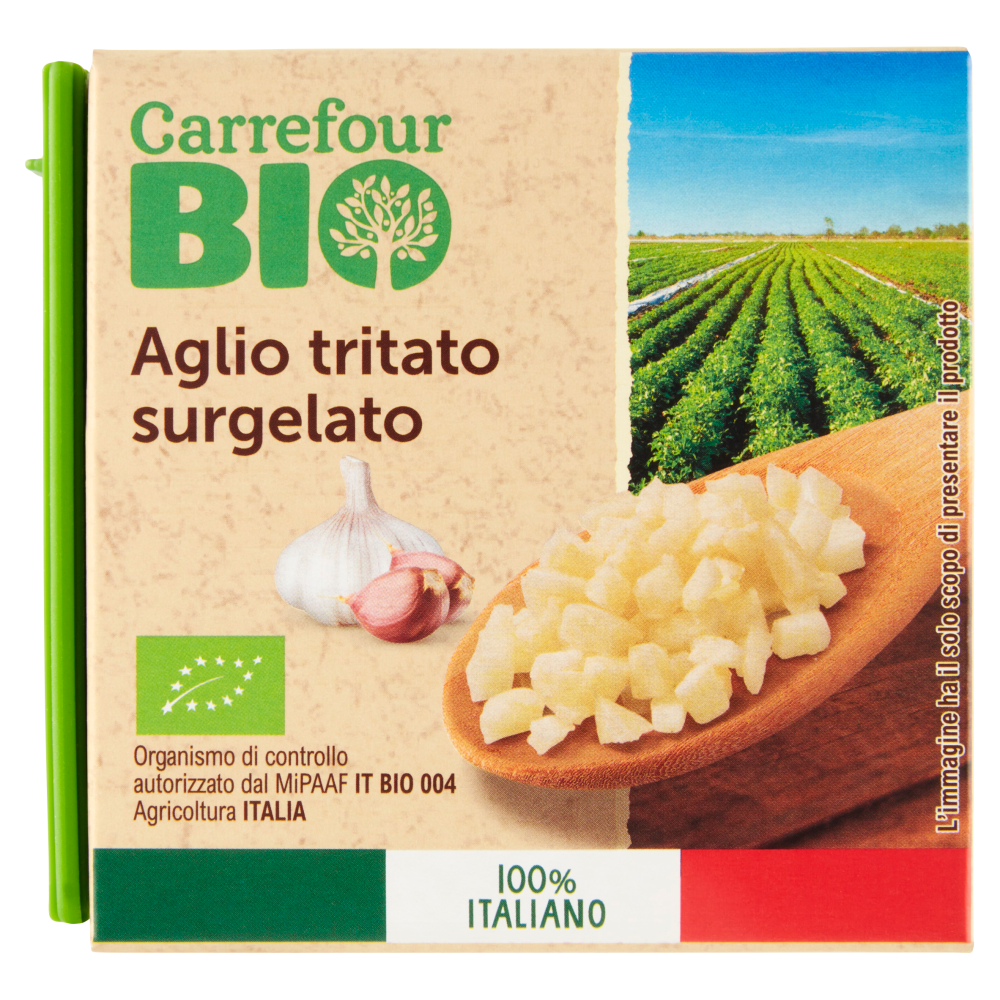 Carrefour Bio Aglio tritato surgelato 50 g