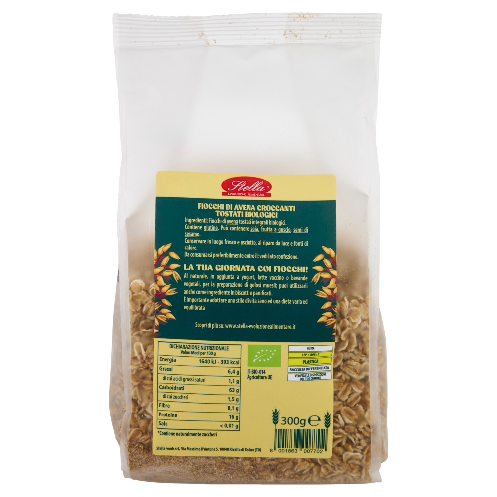 Stella Avena Crock Integrali Bio 300 g