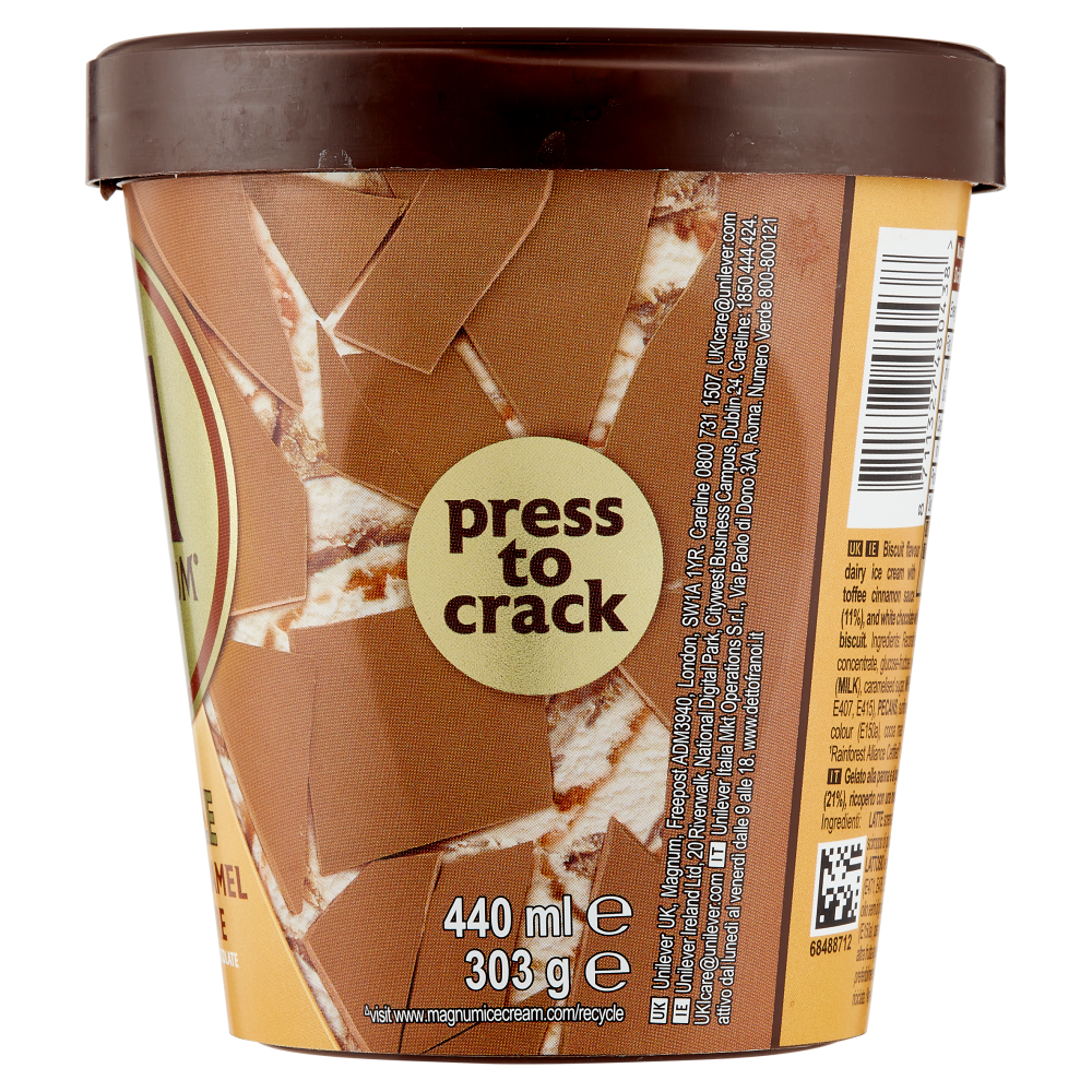 Magnum Double Gold Caramel Billionaire 303 g