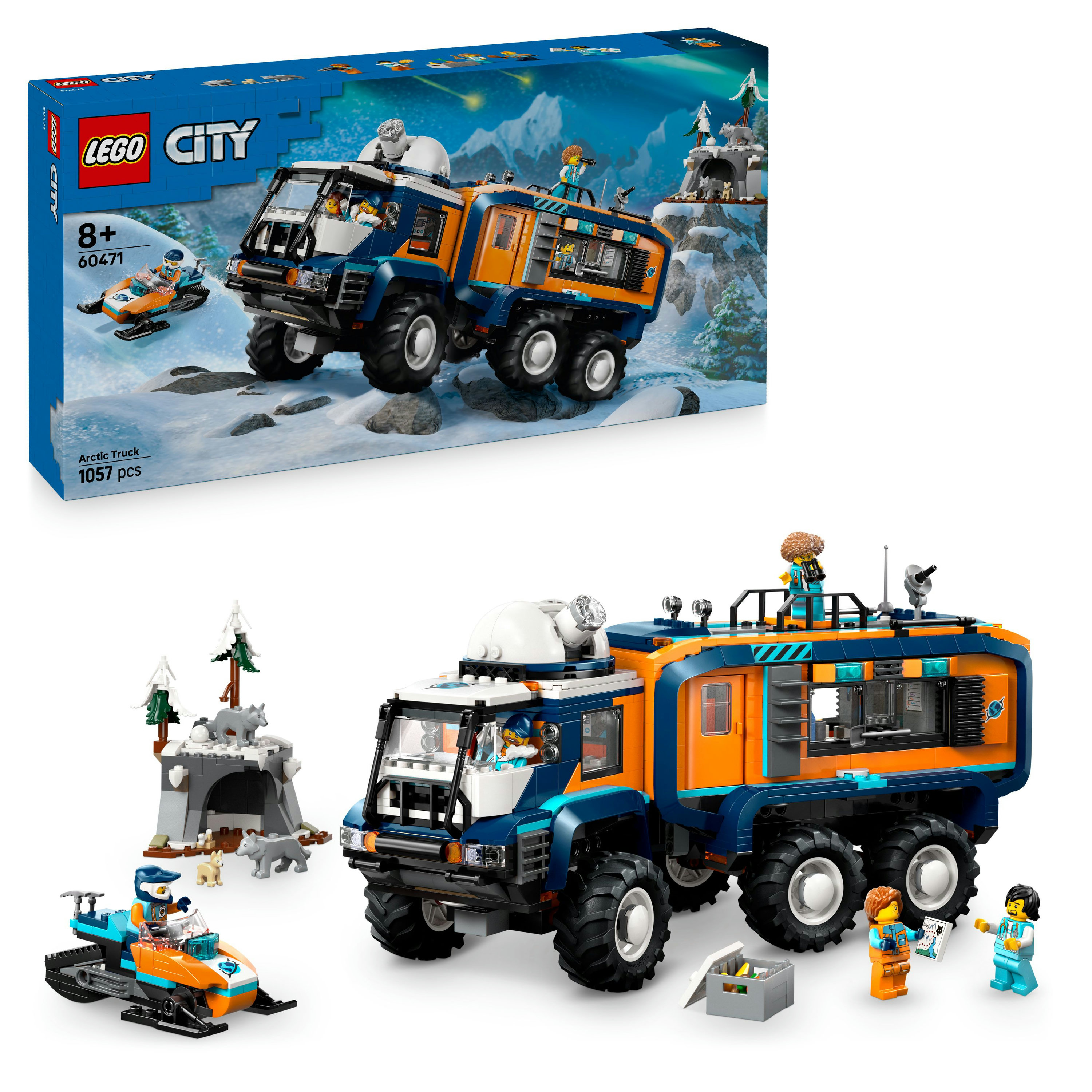 LEGO City Grande camion artico con laboratorio
