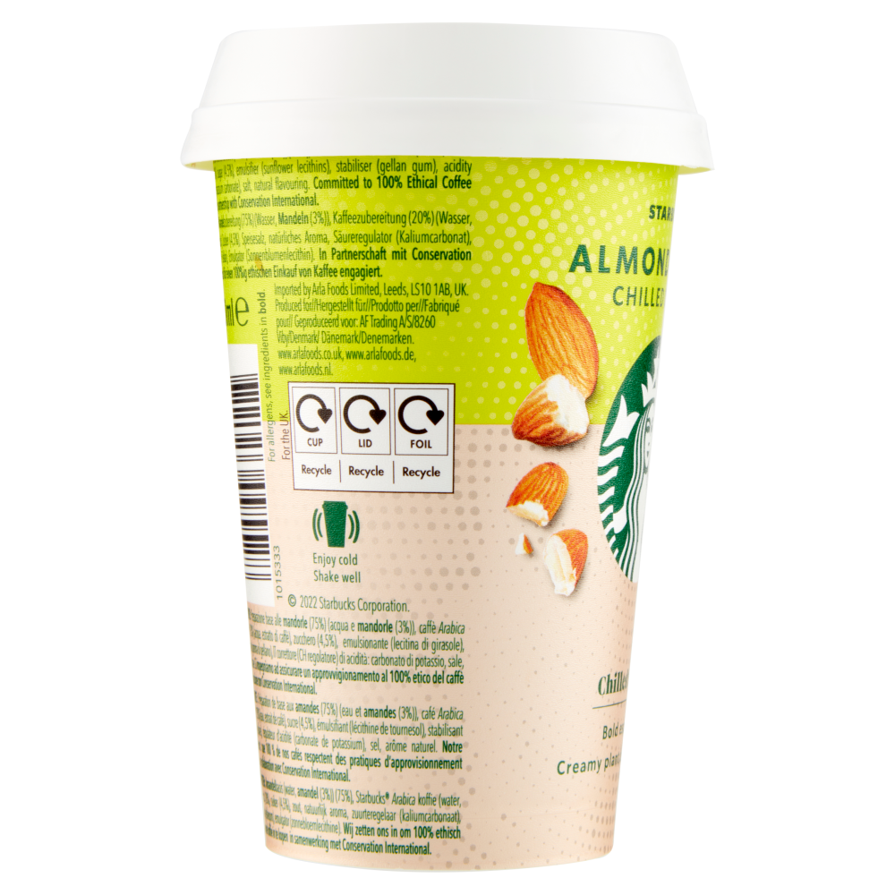 Starbucks Almond Based Chilled Coffee Chilled Coffee 220 ml