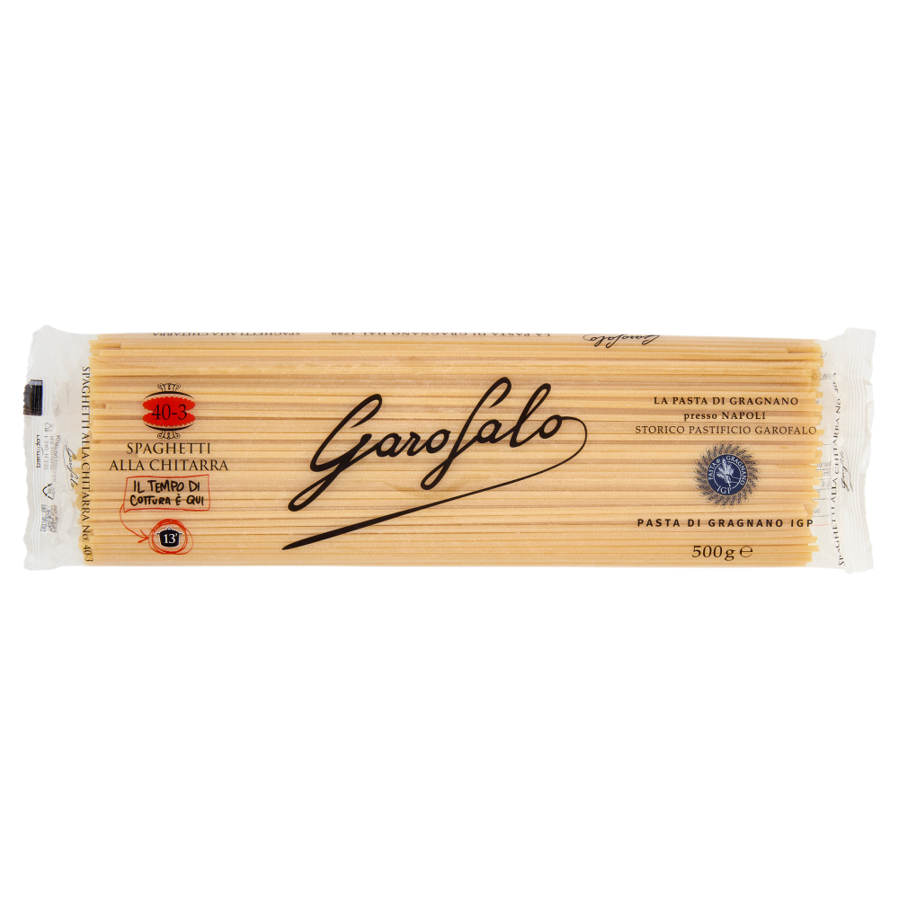 Garofalo Spaghetti alla Chitarra 40-3 Pasta di Gragnano IGP 500 g