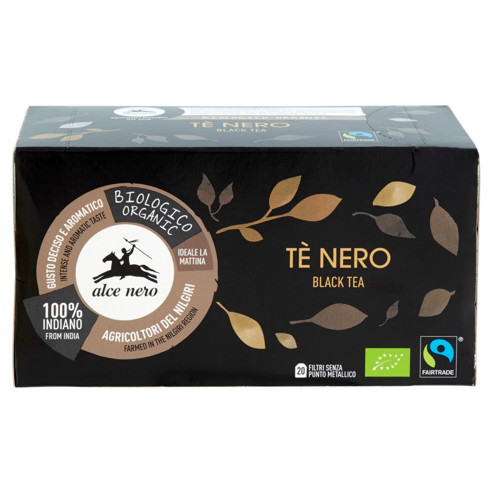 alce nero T&egrave; Nero 20 x 1,75 g