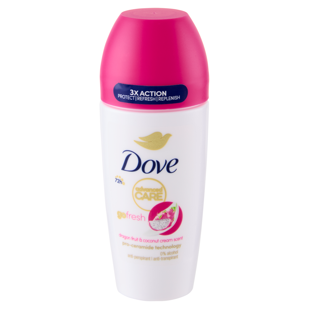 Dove advanced Care go fresh dragon fruit & coconut cream scent anti-perspirant 50 ml
