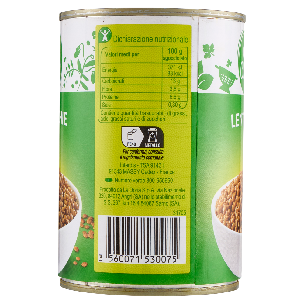 Carrefour Classic Lenticchie 400 g