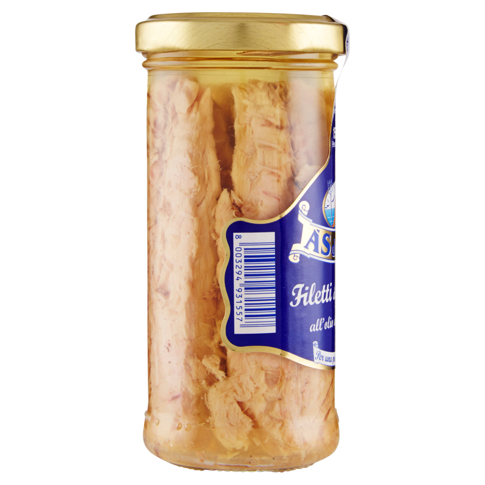 Asdomar Filetti di Sgombro all'olio di oliva (34%) 150 g